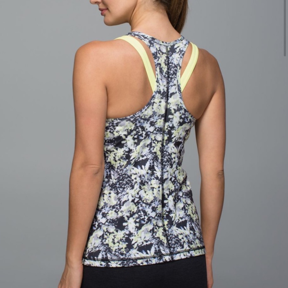 💛LULULEMON INSPIRATION TANK II-CROSSCOURT PETAL - Picture 6 of 16